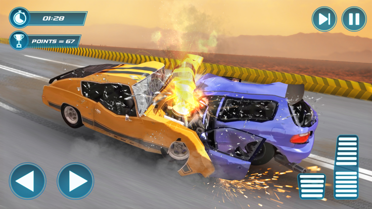 车碰撞极端车驾驶APP截图-2